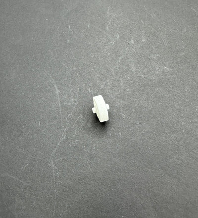 Roller to suit Connelly carriage - flat tyre - 3D printed - WHITE