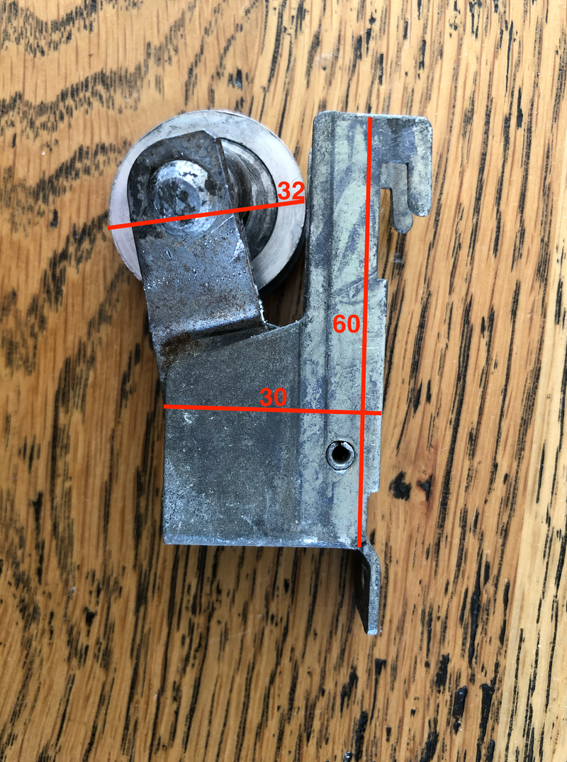 Roller only - 32mm diameter - No axel - Sold singularly