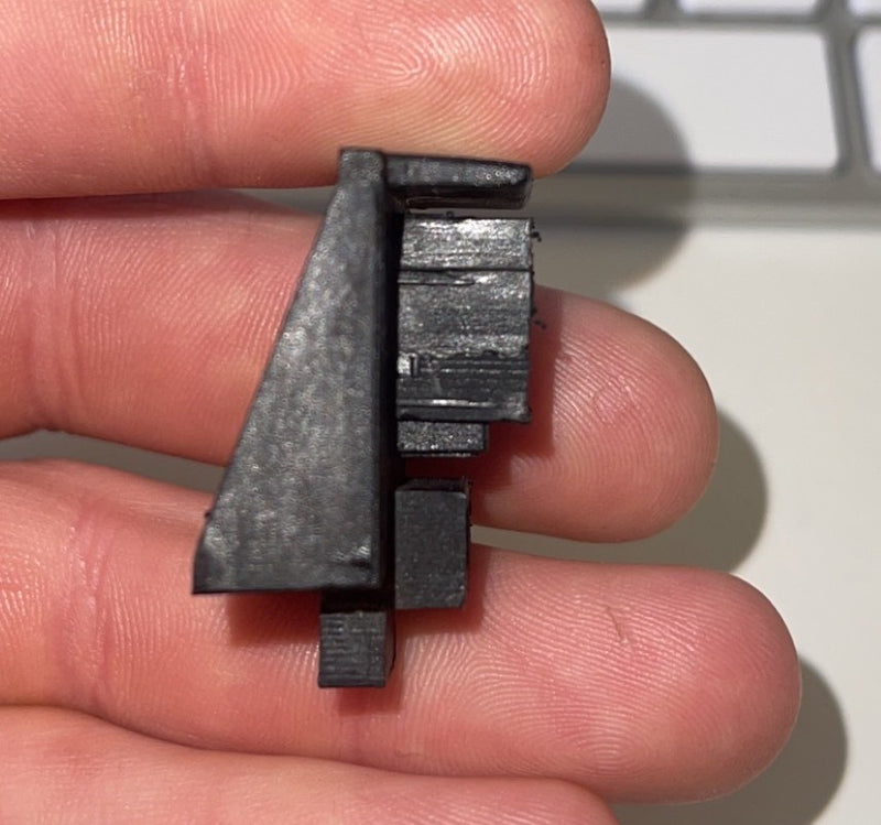 Flyscreen clip - suits old Alpec double hung system