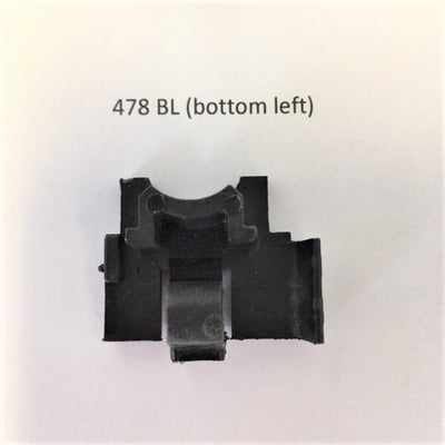 BORAL KM 9000 series double hung feet, double hung guides, double hung boots
