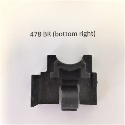 BORAL KM 9000 series double hung feet, double hung guides, double hung boots