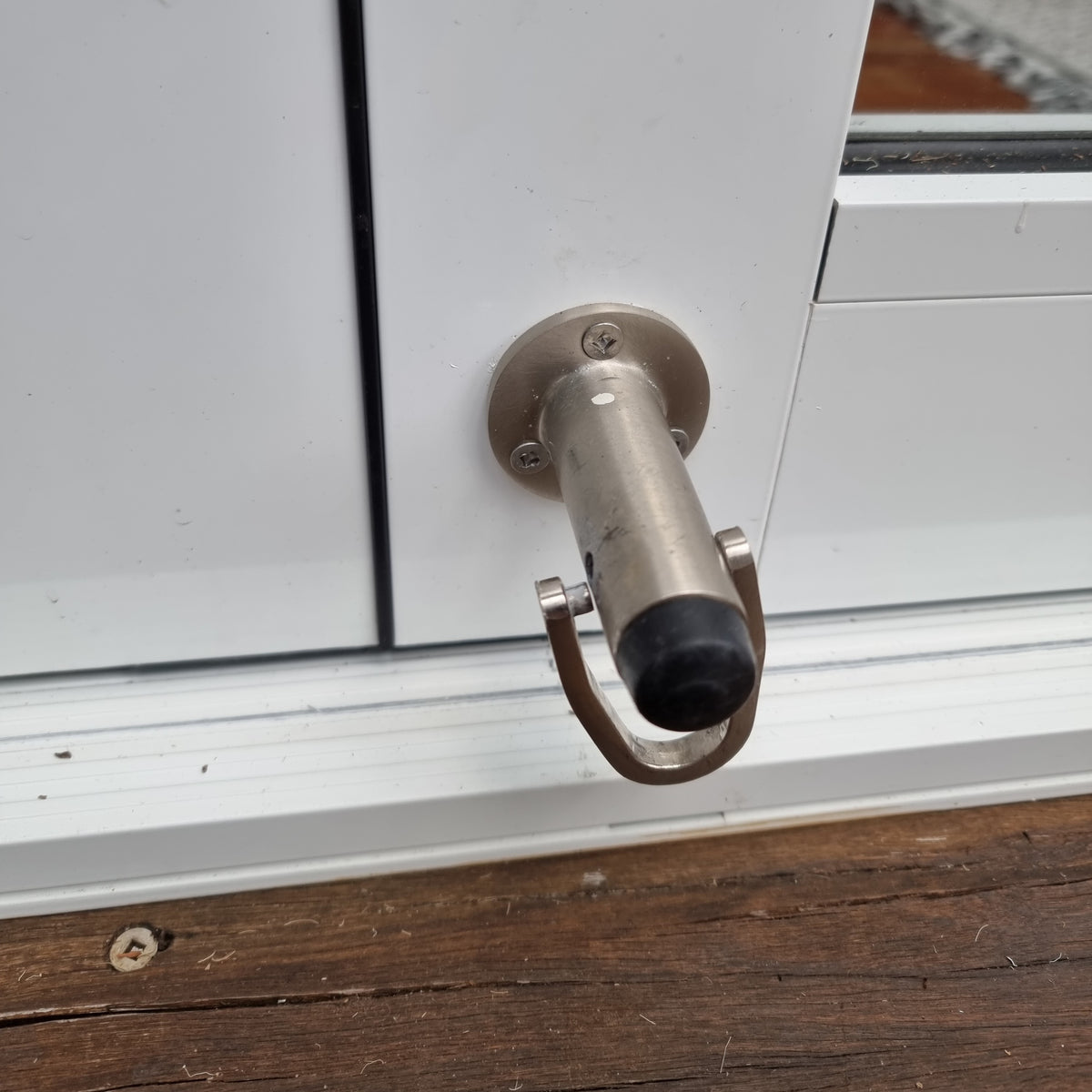 Bradnams Bifold catch stop and keeper - Designer Series - Silver