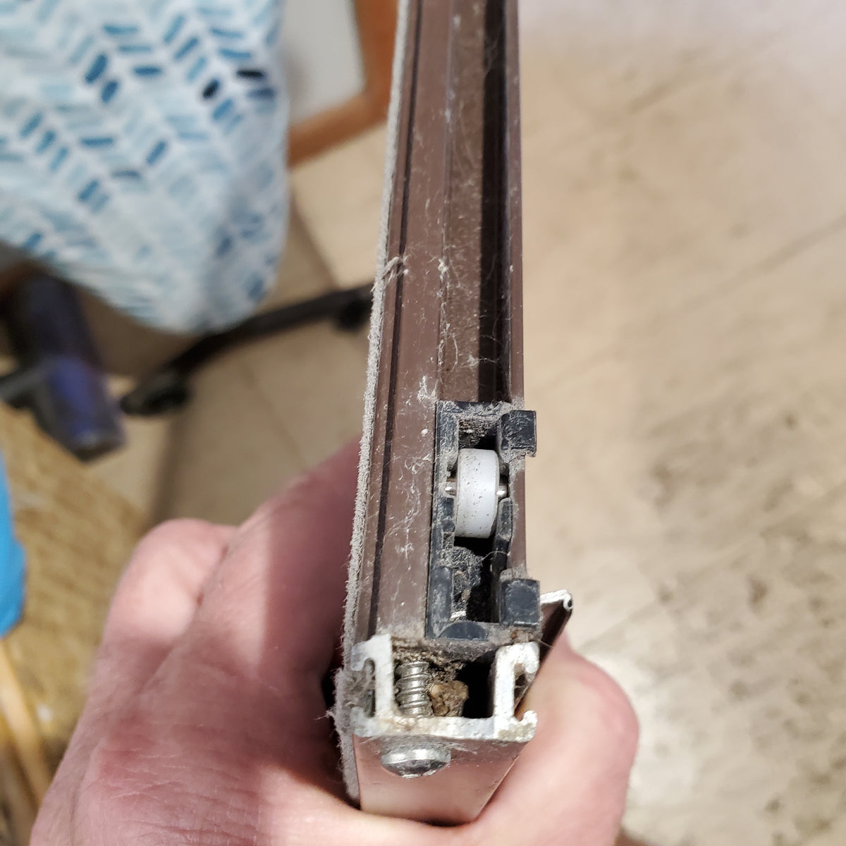 Window carriage and  roller - suit Clearview windows - 3D Printed -  Sold singly