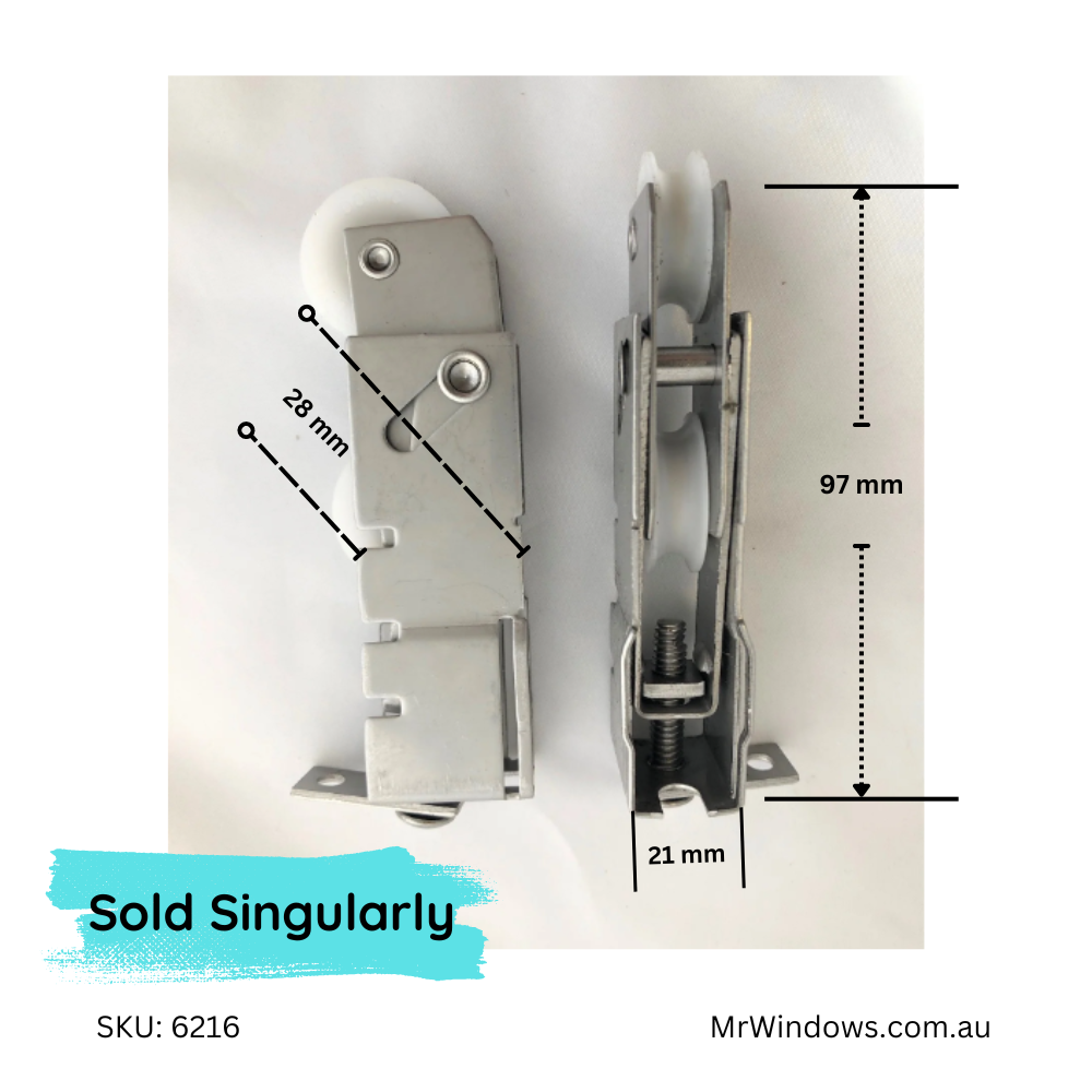 Door rollers suit Stegbar larger doors S/S Mr Windows AU