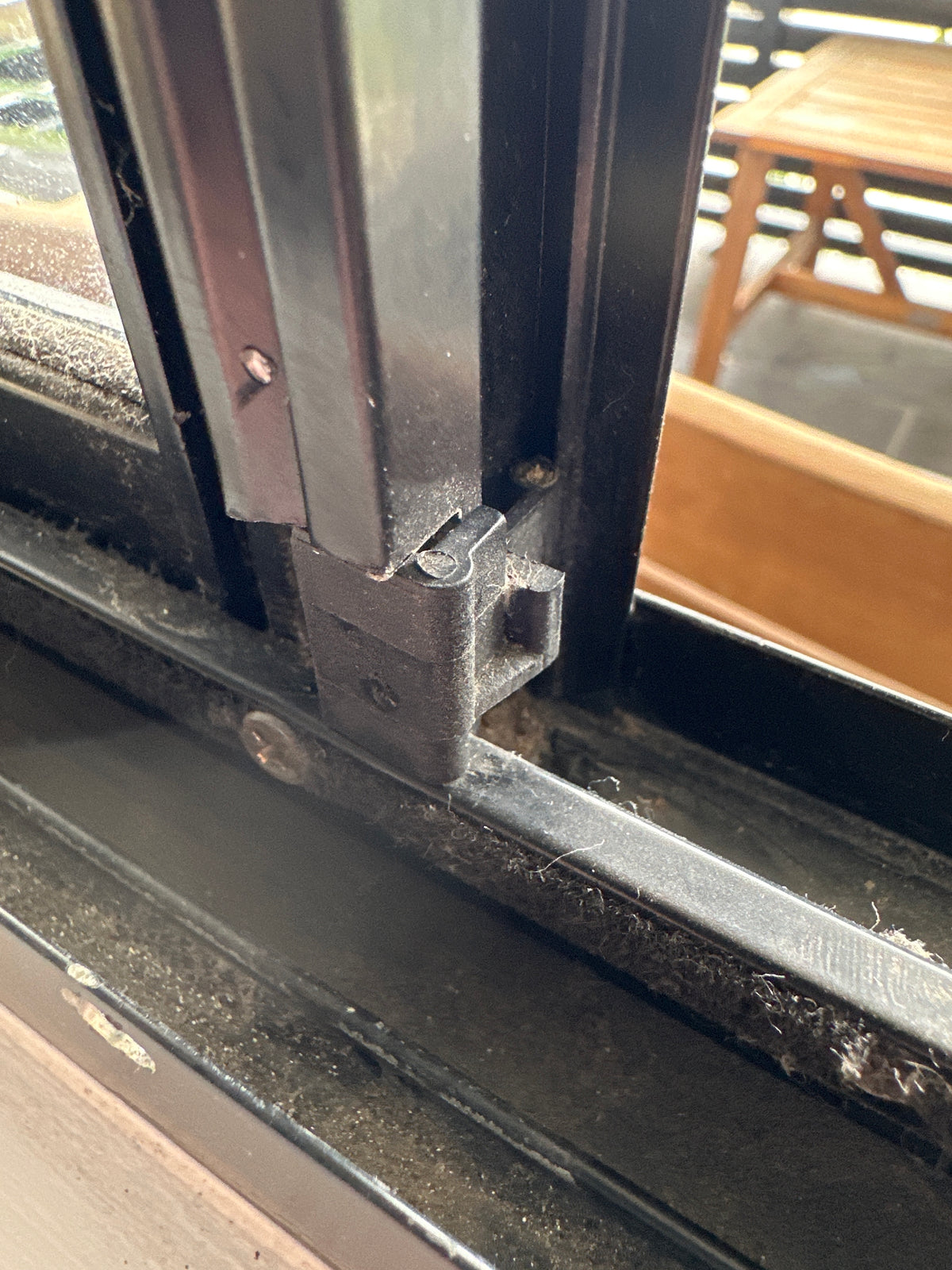 AWS Sliding window meeting stile infill