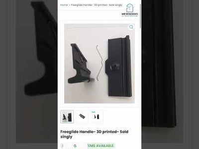 Freeglide CTL - window handle Spring Only