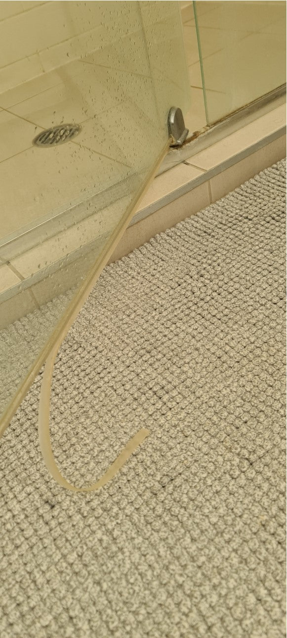 Shower sweep shower water guard  - 1 x 1m length