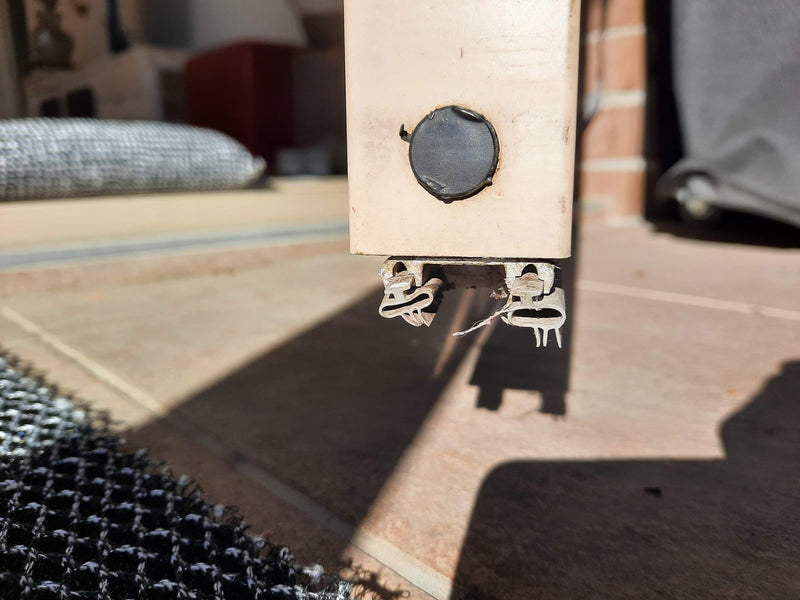 Stegbar hinged door seal - sold per meter