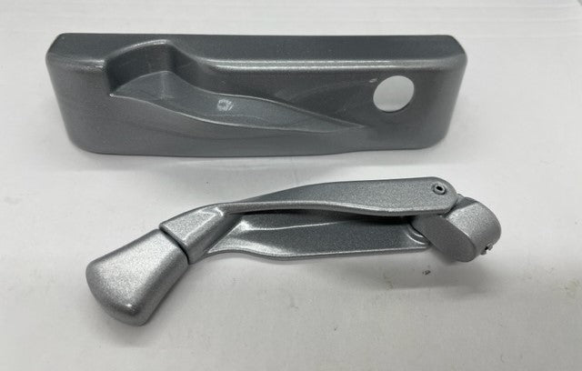 Truth Awning cover and handle - LEFT HANDED - Silver