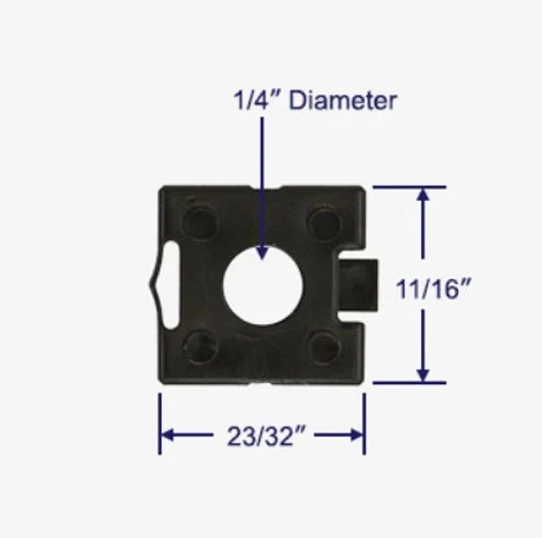 Truth - slider guide for dual arm MAXIM operator