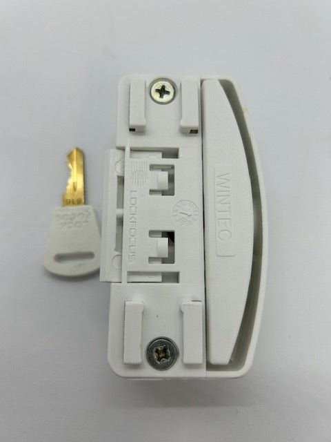 Window handle sliding latch- Wintec (non-keyed) + (keyed) - Sold singly