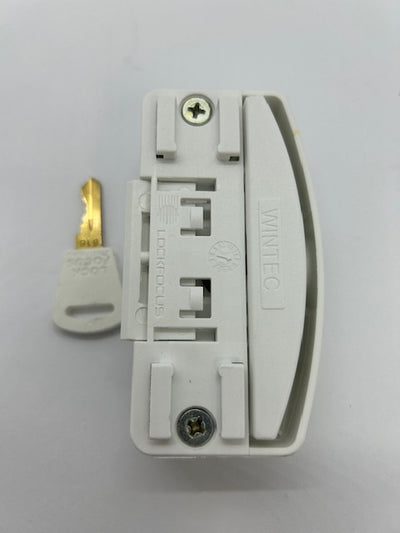 Window handle sliding latch- Wintec (non-keyed) + (keyed) - Sold singly