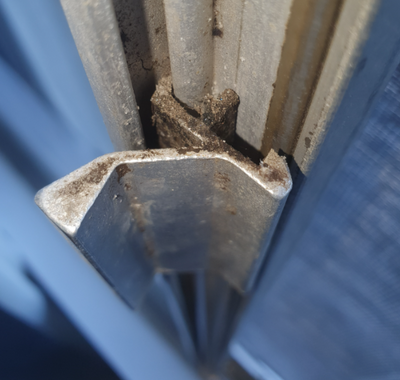 Window Handle - for old Wunderlich aluminium windows