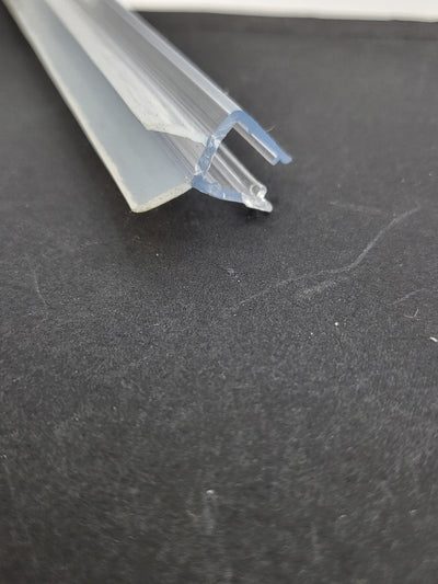 Bradnams NOOD drip mould for 6mm glass - door seal - 1m length