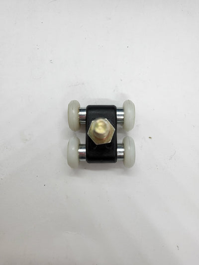 Top hung cavity adjustable roller + mounting base- Sold singly