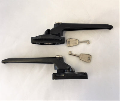 CAM Handle Wedgeless Black - Key Lockable