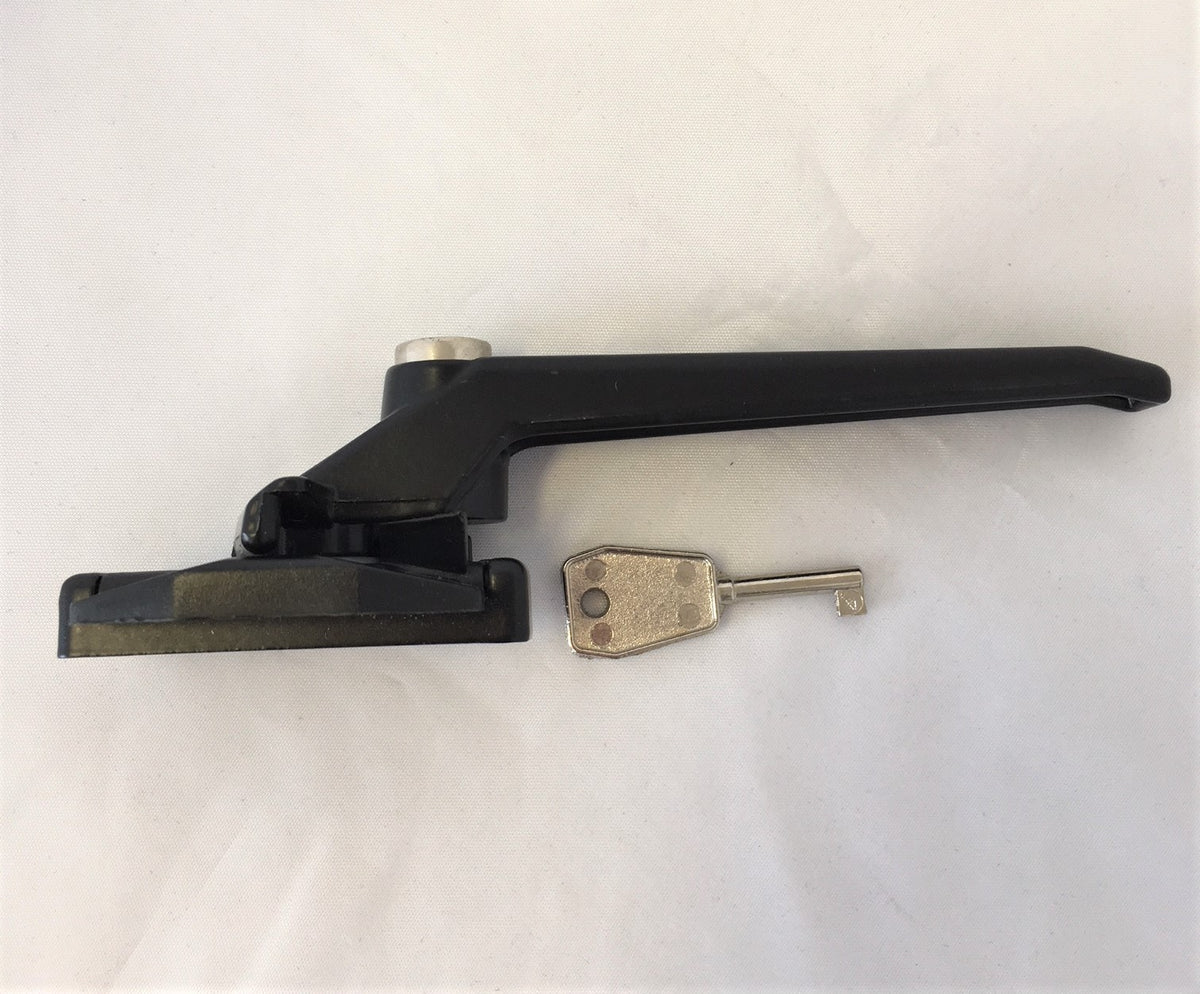 CAM Handle Wedgeless Black - Key Lockable