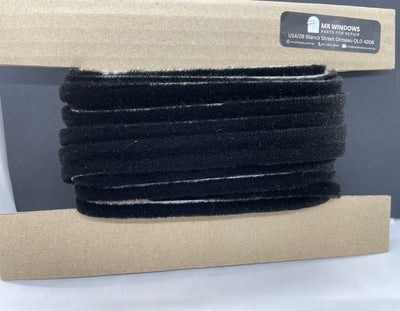 Mohair window and door weather pile seal - sold per meter - various sizes