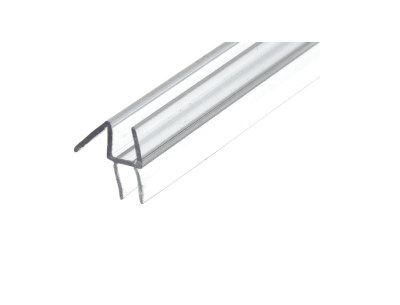 Shower water guard drip seal - suits 8mm glass