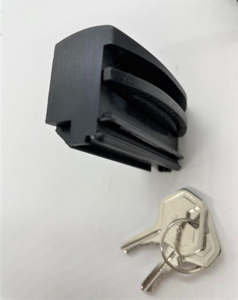 Window Handle - suits Dowell,  Boral windows - side Jamb locking - keyed