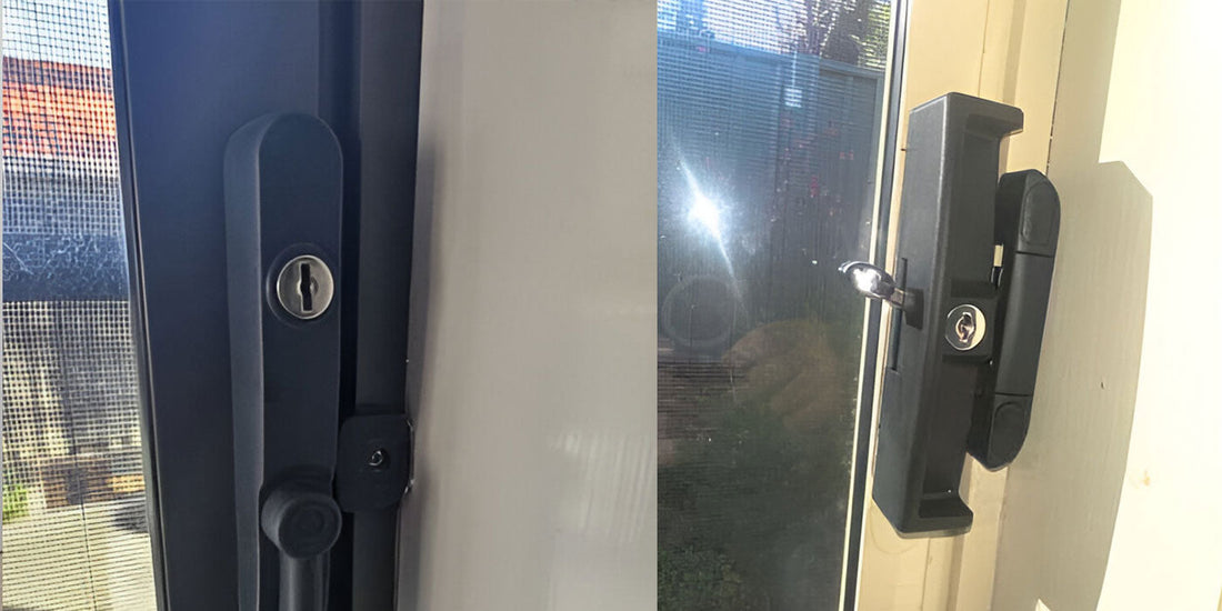 Repairing a James Hardie/Trend Quantum window latch on any of their Al ...