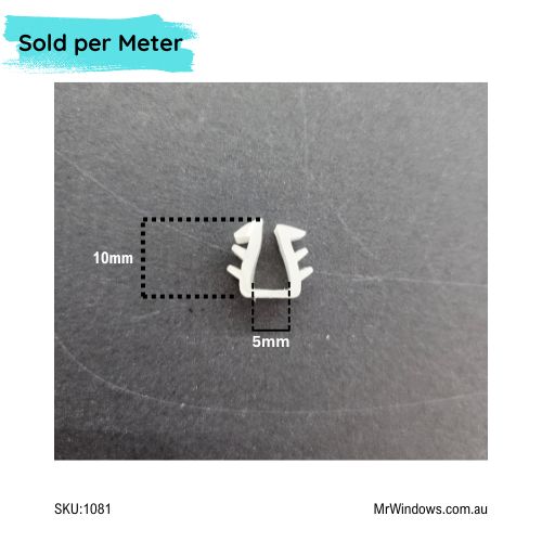 Shower vinyl - suits 5mm glass - sold per meter