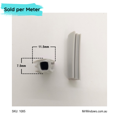 Vinyl - Sill Infill seal - suits Supreme, Vogue, Mirage 3050