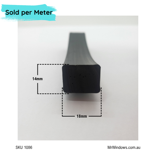 Glazing setting Block- Sold per Meter