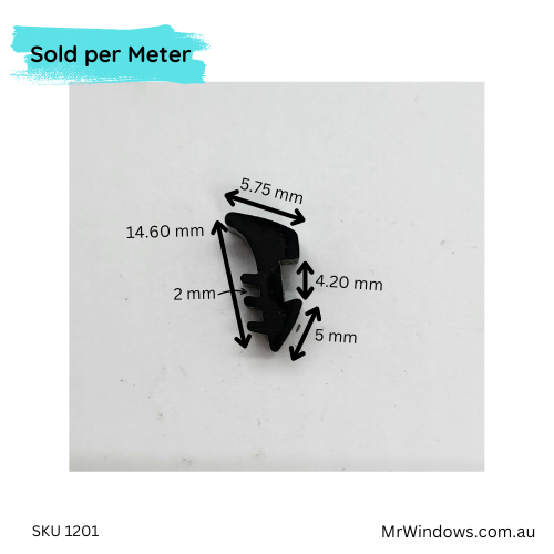 Glazing Wedge 3mm - AWS