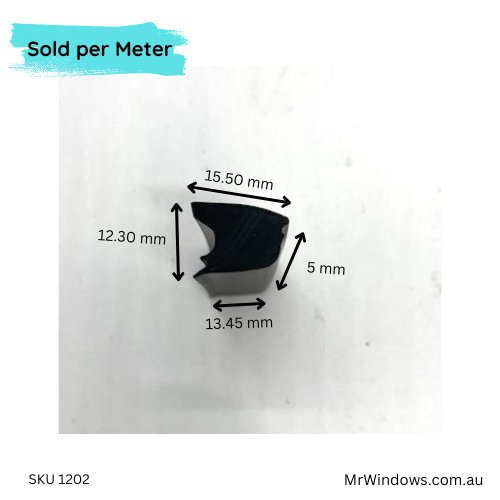 Glazing vinyl - suits Dowell windows - Sold /meter