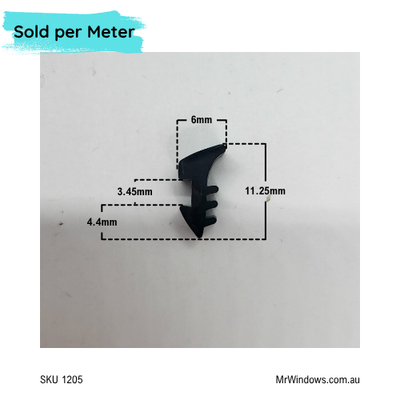 Glazing vinyl - WEDGE 4mm