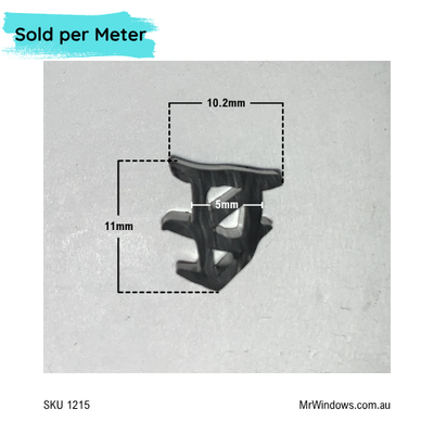 AWS Window Glazing Wedge 5mm