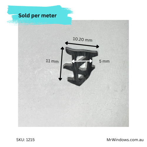 AWS Window Glazing Wedge 5mm