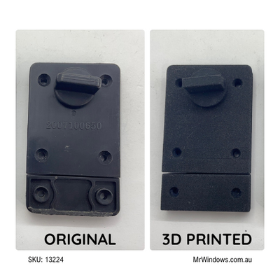 Handle to suit sliding screens - sold complete - 3D printed
