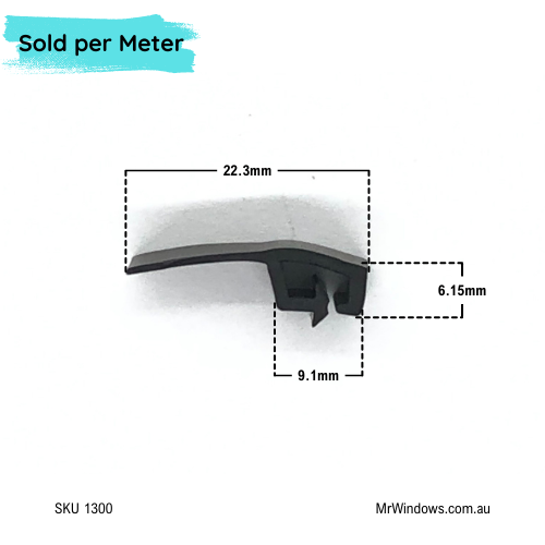 Window Flap Sill Old Trimview - vinyl - Sold per meter