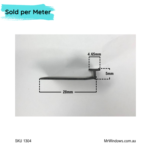 Window Sill Flap - suits Trend Synergy Series windows - sold per metre