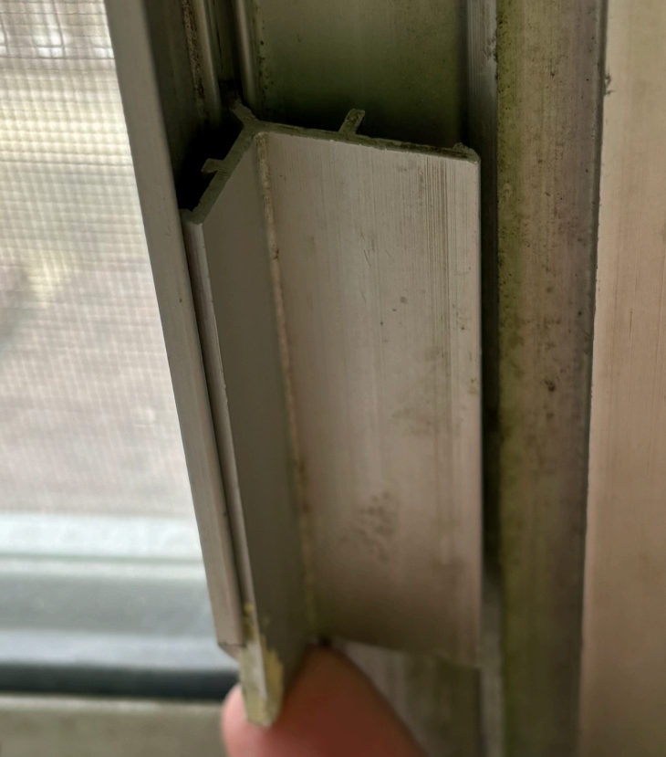 Sliding window handle - Unknown brand - 3D printed