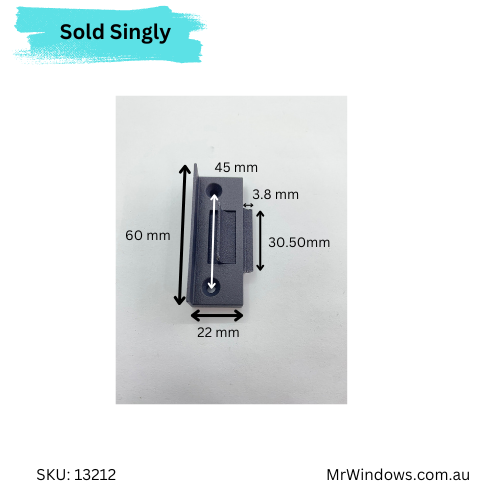Trend sliding window handle - 3D printed - PRINT ON DEMAND