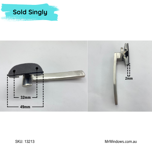 CAM handle PACKER to suit AWS Icon series handles - 2 sizes