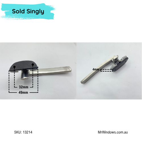 CAM handle PACKER to suit AWS Icon series handles - 2 sizes