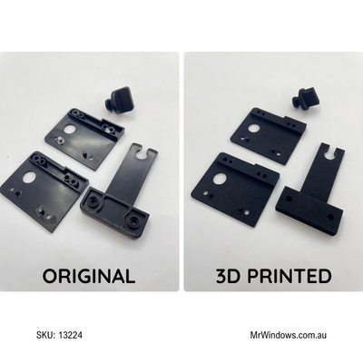 Handle to suit sliding screens - sold complete - 3D printed