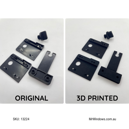 Handle to suit sliding screens - sold complete - 3D printed