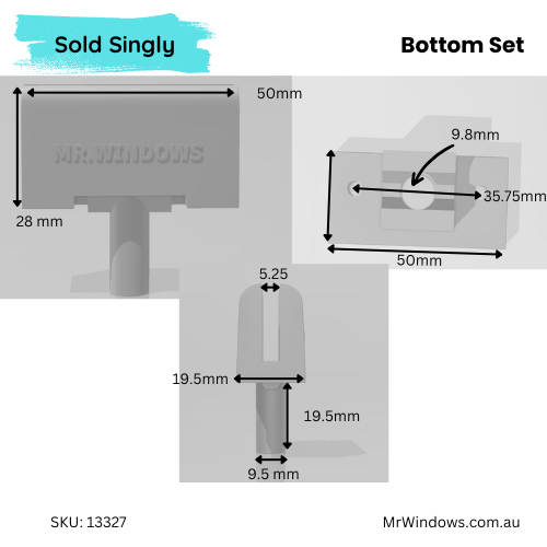 Pivot shower SET - 3D printed - PRINTED ON REQUEST