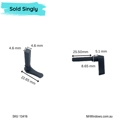 Extended snib for Leichhardt - suits Bradnams wider extrusion