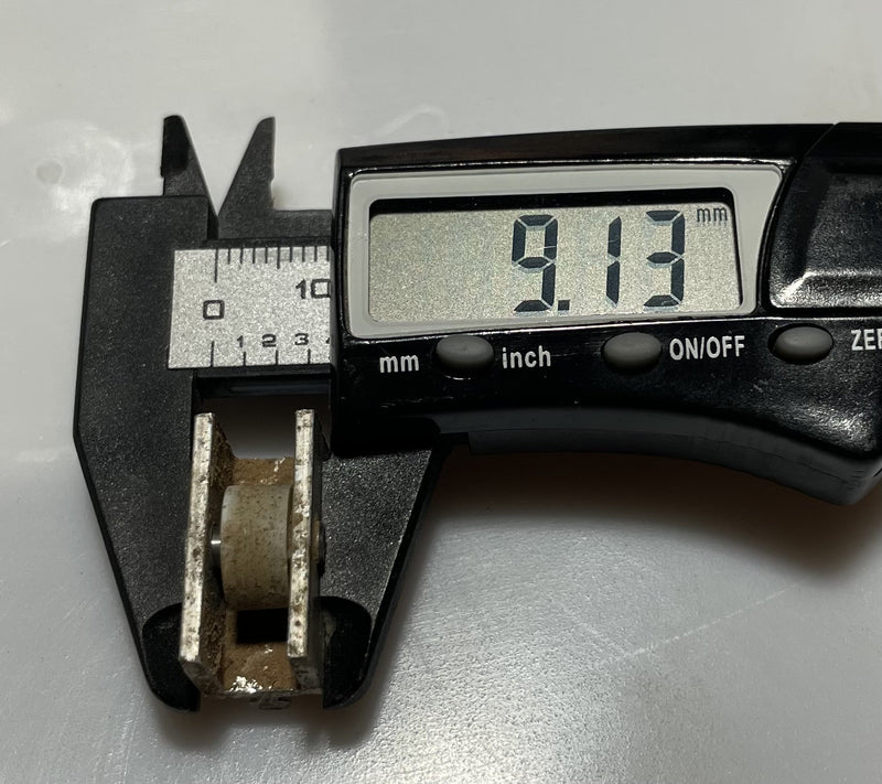 Sliding window carriage and roller - 3D printed