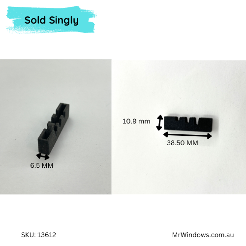 Sliding window roller - suits old Specified windows - PRINTED ON DEMAND