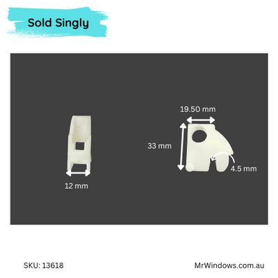 TOP Rollers - suit Bradnams screen doors - 3D printed - works with SKU 6325