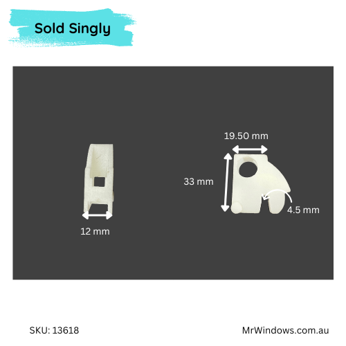 TOP Rollers - suit Bradnams screen doors - 3D printed - works with SKU 6325