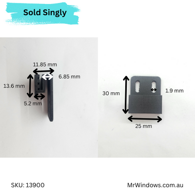 Guide - suits Vincent sliding screens doors
