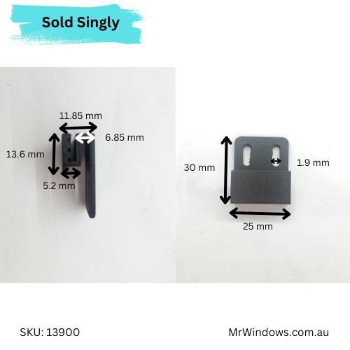 Guide - suits Vincent sliding screens doors